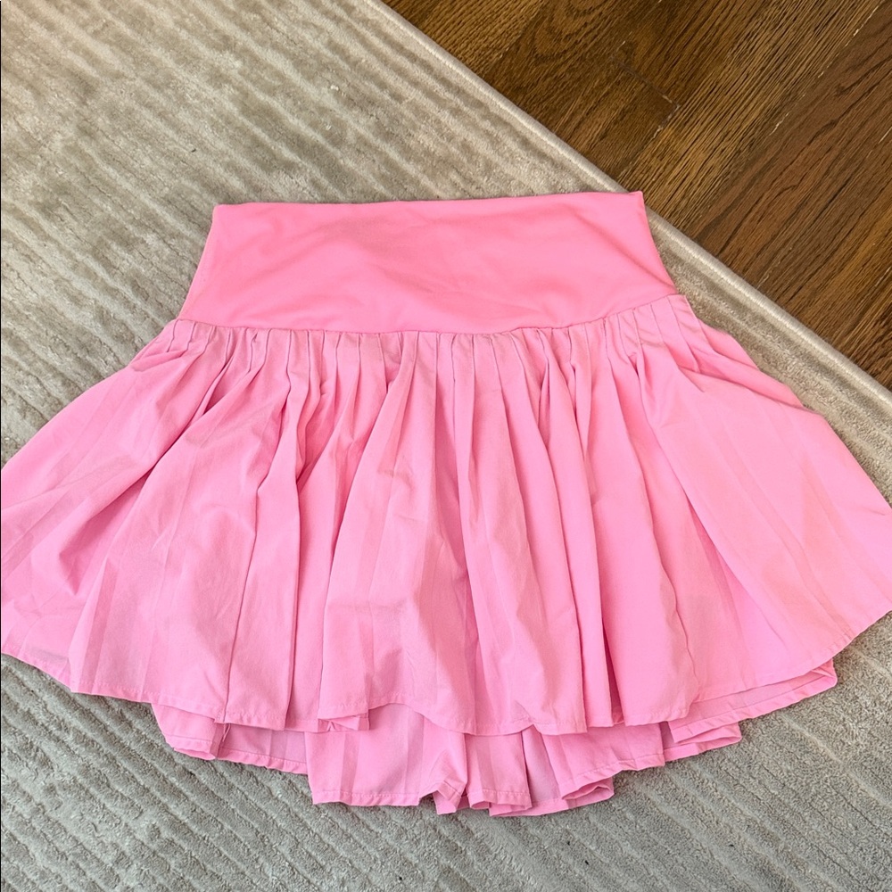 All in Motion Pink Midi Skirt